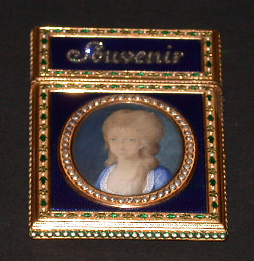 Marie-Thérèse de Bourbon-Siciles, impératrice d'Allemagne, morte en 1807, et sa fille, la princesse de Salerne, mère de la duchesse d'Aumale