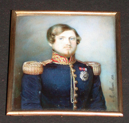 Léopold-Benjamin de Bourbon-Siciles, comte de Syracuse (1819-1860), fils de François Ier des Deux-Siciles et d'Isabelle, infante d'Espagne, reine des Deux-Siciles
