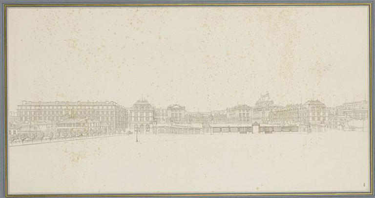Versailles, du côté de la place d'Armes
