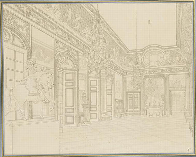 Versailles, salle de l'oeil-de-Boeuf