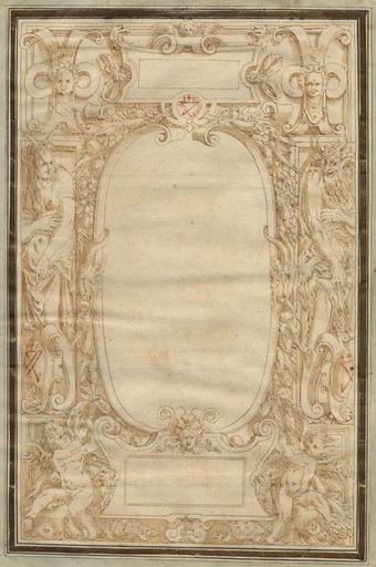 FRONTISPICE DU SONGE DE POLIPHILE, PARIS, CHEZ I. KERVER, 1546, GENERALEMENT ATTRIBUE A JEAN COUSIN