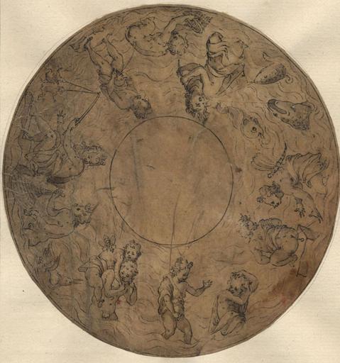 DESSIN DE COUVERCLE ROND ; FANTAISIE, ENFANTS