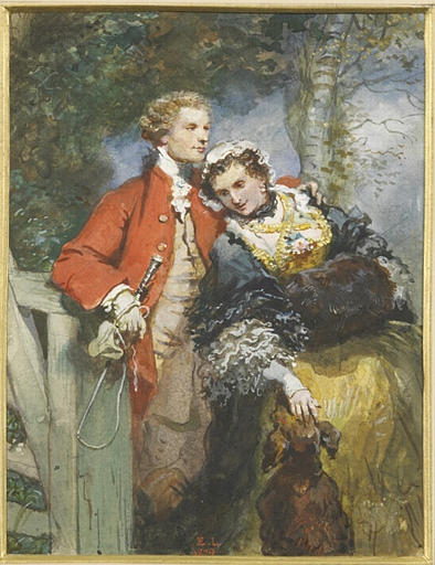 Fox hunter, XVIIIe siècle