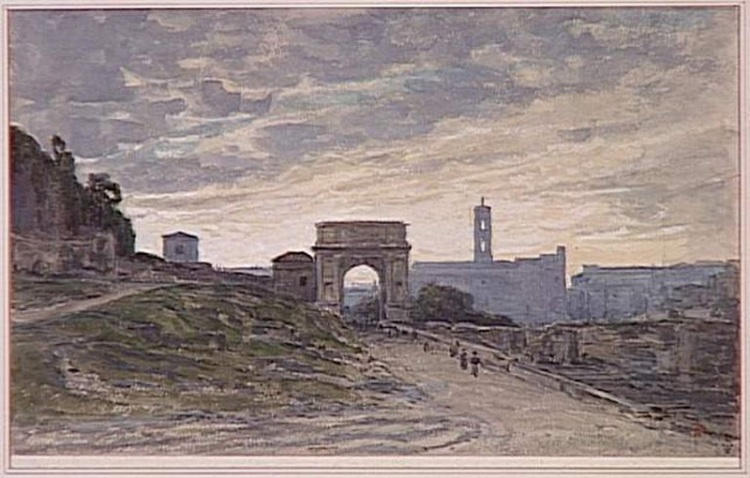 L'arc de Titus à Rome