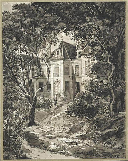 L'hôtel de la Division à Besançon, 1876, habité par le duc d'Aumale de son commandement au 7e corps