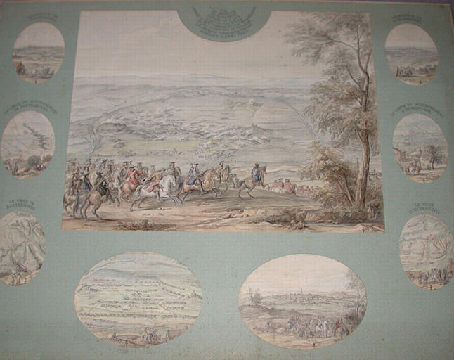 La bataille de Nordlingen en 1645