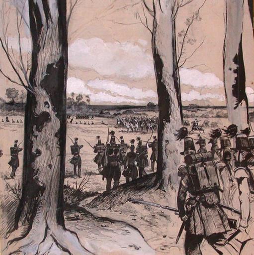 LES TIRAILLEURS, 1839