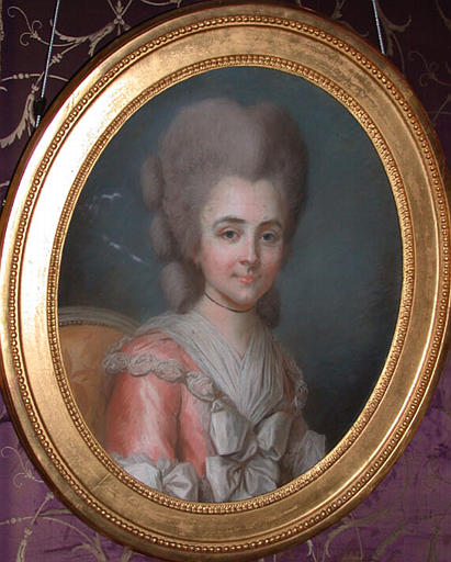 Portrait de Louise-Marie-Thérèse-Bathilde d'Orléans, duchesse de Bourbon (1750-1822)