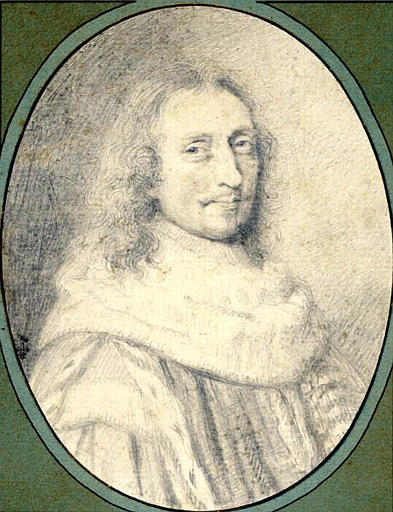 Portrait de Guillaume de Lamoignon (1617-1677), Premier Président au Parlement de Paris, en buste de trois-quarts à droite, tête nue