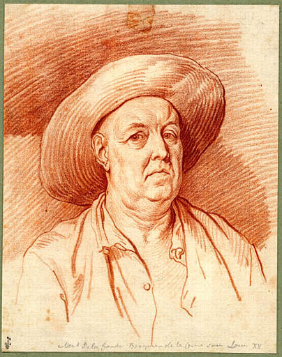Personnage en tenue de jardin avec un chapeau de paille sans perruque