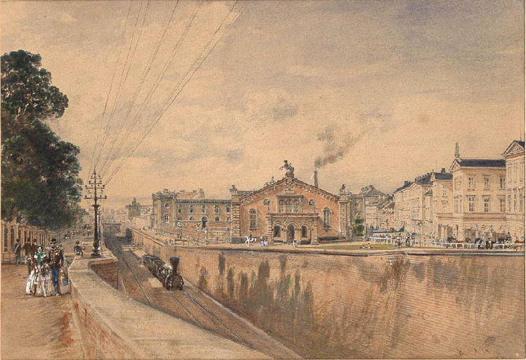 Vue d'une gare