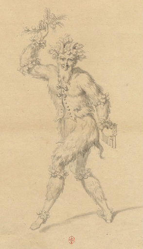 Carrousel de Louis XIV : Satyre dansant