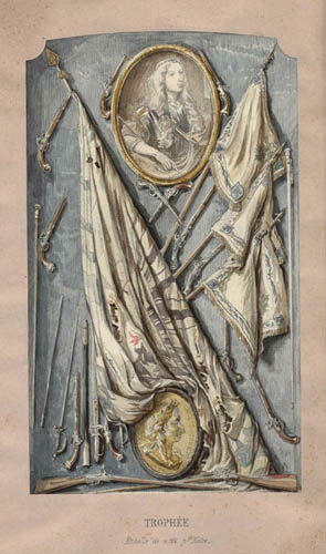 Trophée de la galerie des Batailles de Chantilly