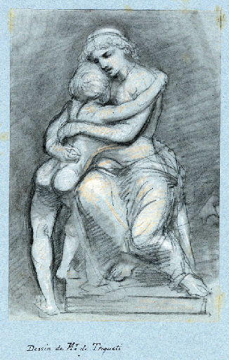 Retour d'Isaac après le sacrifice