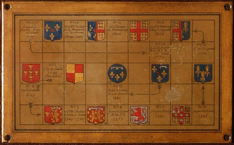 Porte de la galerie des Cerfs vers la galerie d'Office