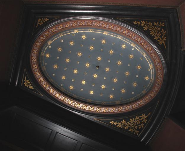 Plafonds des passages de la Tribune