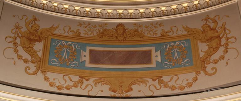 Plafond de la rotonde de la galerie de Peintures