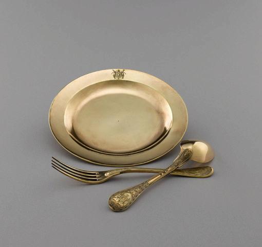 Assiette exécutée pour Napoléon Ier