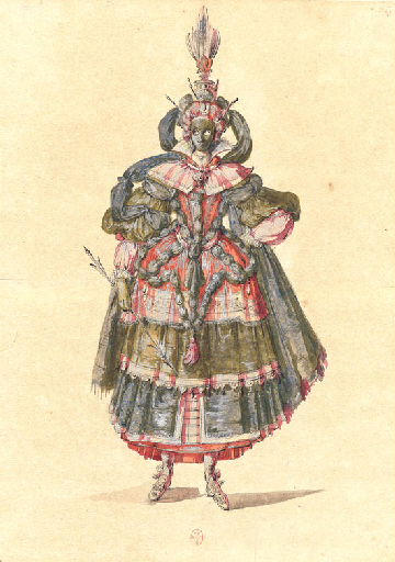 Dame à la collerette