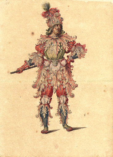Chevalier à l'armure végétalisée