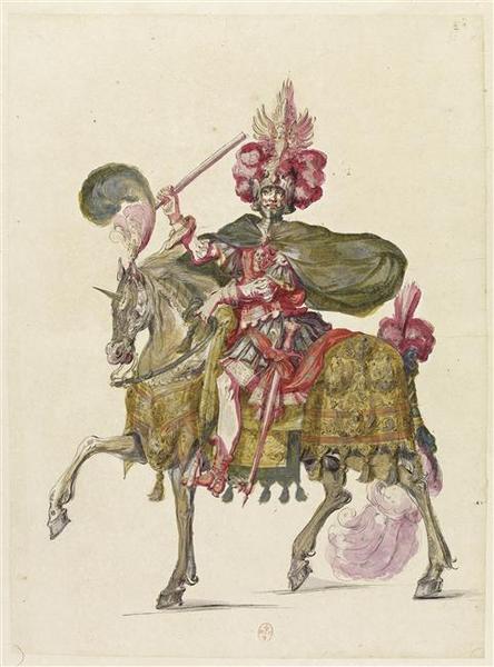 Chevalier à l'aigle, passageant