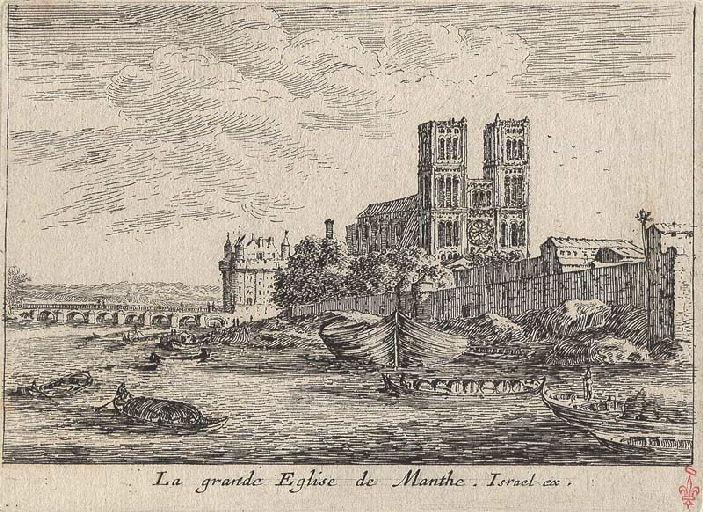 La grande Eglise de Manthe