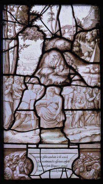 Histoire de Psyché (06) : Psyché conduite sur la montagne