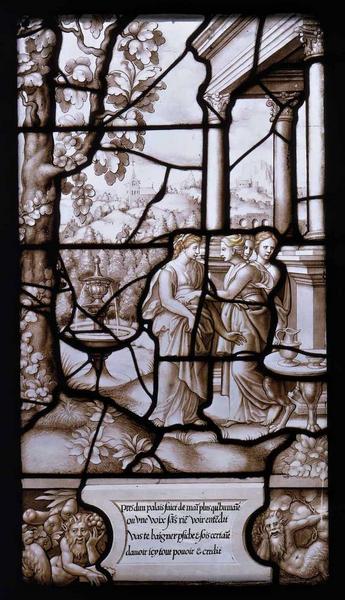 Histoire de Psyché (08) : Psyché accueillie par les voix