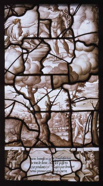 Histoire de Psyché (28) : Vénus, sur son nuage, donne à Mercure, le messager des dieux, l'ordre de retrouver Psyché