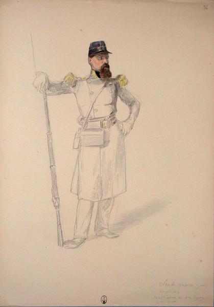 Claude (Pierre, Jean, Théophile) voltigeur au 22e Léger, 2e bataillon ; Siège de Rome de 1849 (en 3 tomes)