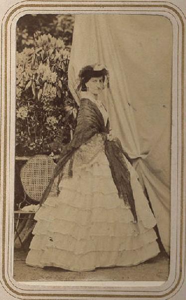 Photographie de la duchesse d'Aumale (1822-1869)
