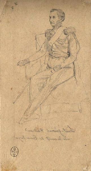 Afrique 1835-1845 (51) : Lieutenant général Baudrand, premier aide de camp du prince royal
