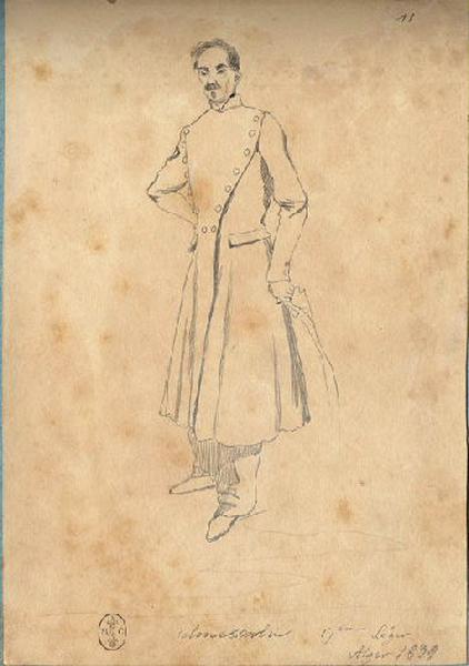 Afrique 1835-1845 (54) : Colonel Corbin 17e Léger