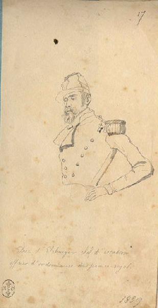 Afrique 1835-1845 (61) : Duc d'Elchingen, chef d'escadron, officier d'ordonnance du prince royal