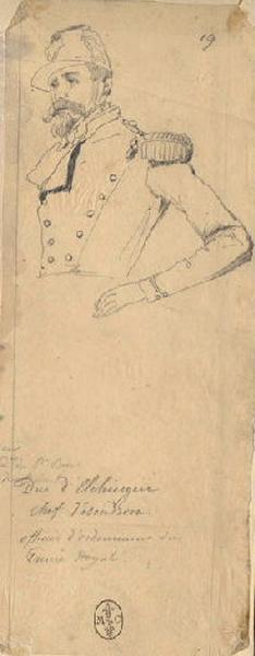 Afrique 1835-1845 (63) : Duc d'Elchingen, chef d'escadron, officier d'ordonnance du prince royal