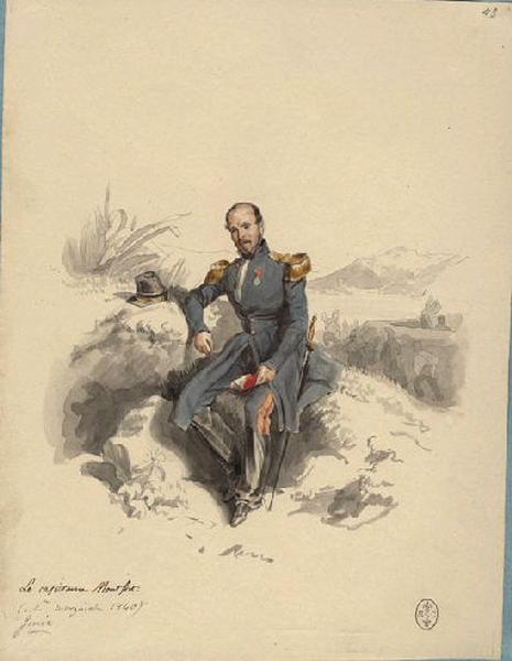 Afrique 1835-1845 (87) : Le capitaine Montfort