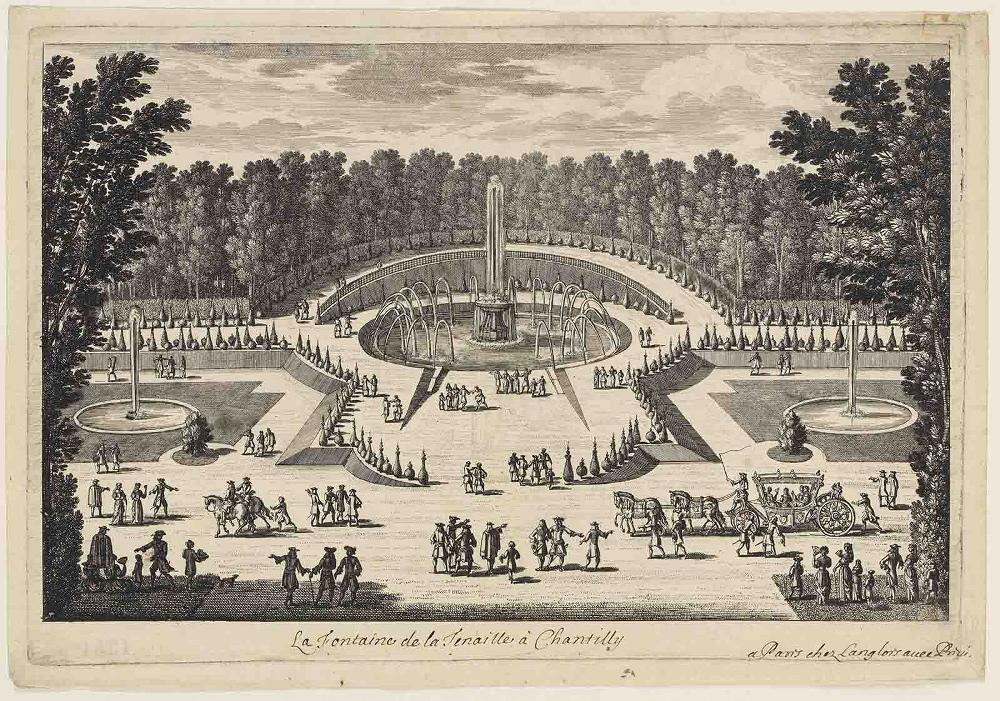 La Fontaine de la Tenaille à Chantilly