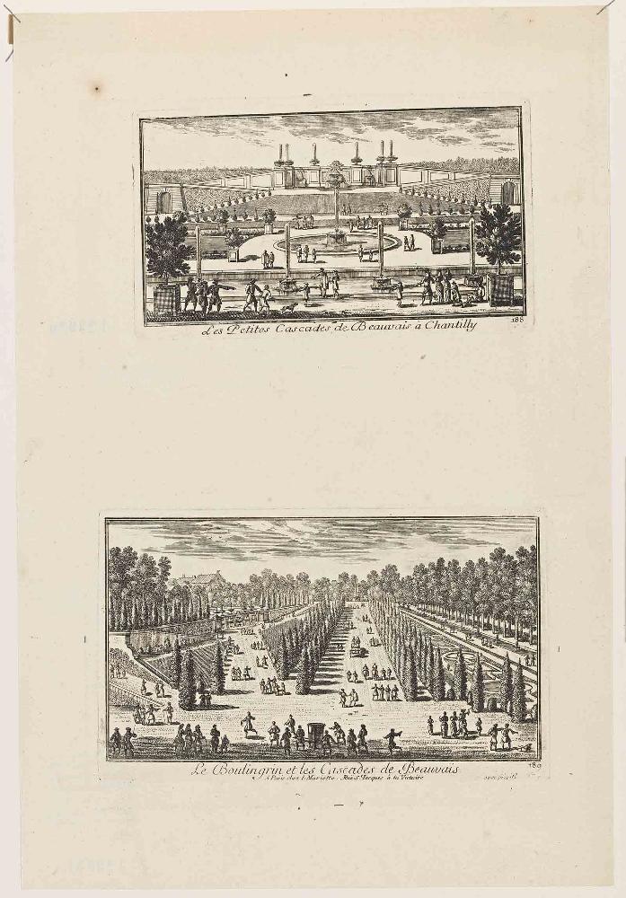 Les Petites Cascades de Beauvais à Chantilly 188 / Le Boulingrin et les Cascades de Beauvais 189