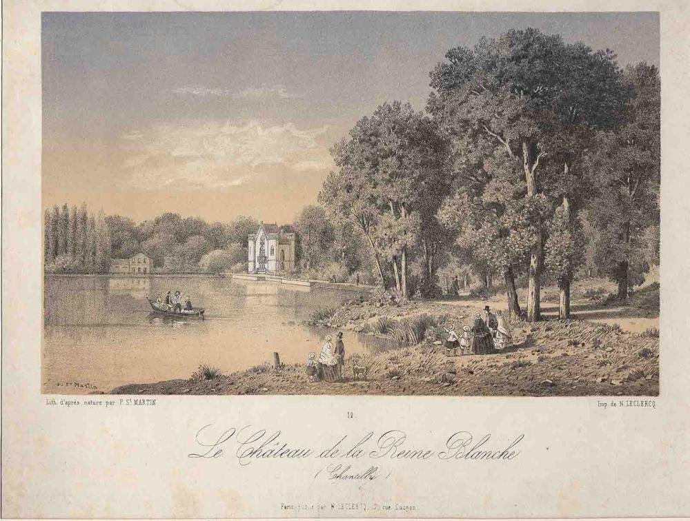 PROMENADE AUTOUR DE PARIS / 12. Le Château de la Reine Blanche (Chantilly)