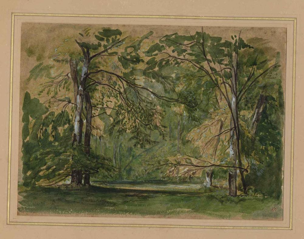 CHANTILLY. / Intérieur du Parc.