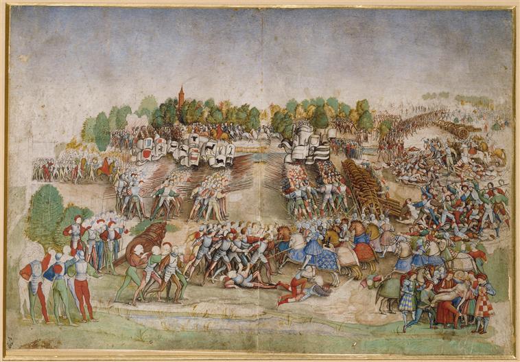 La bataille de Marignan
