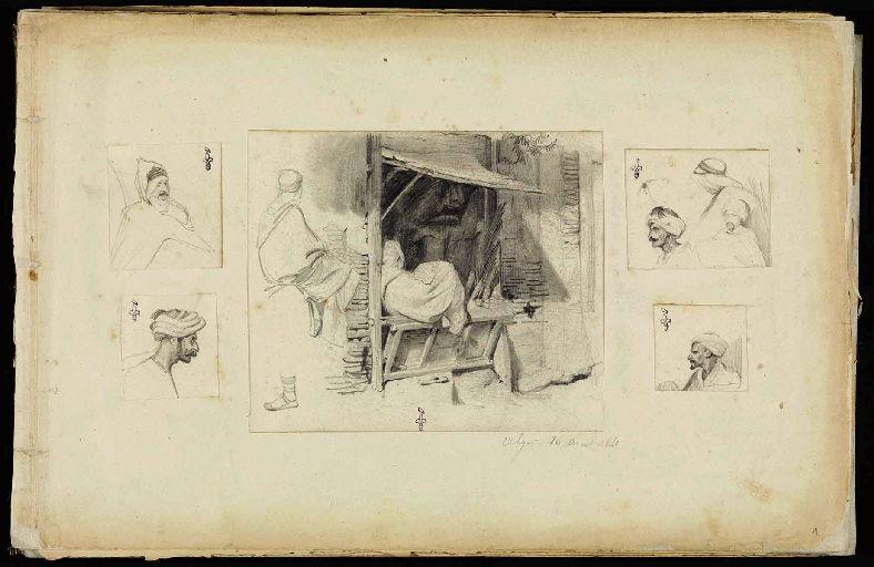 Scène de rue à Alger