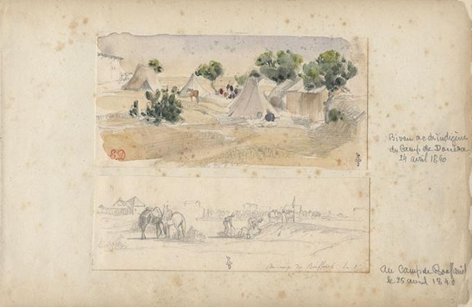 Au camp de Bouffarik le 25 avril 1840