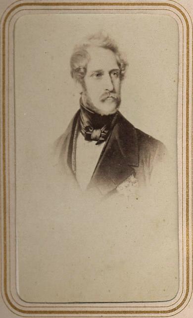 Portrait d'homme, en buste, reproduction de gravure