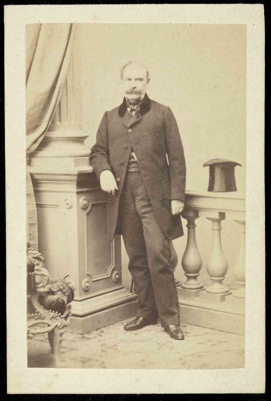 Portrait du Comte Alphons von Mensdorff-Pouilly (1810-1894), cousin de la reine Victoria.