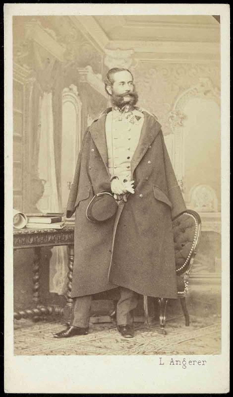 Portrait de Ludwig-Karl-Wilhelm, baron von Gablenz-Eskeles (Iéna, 1814-Zürich, 1874)