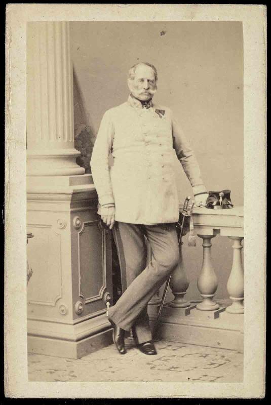 Portrait de Franz Emil Lorenz, comte de Wimpffen (Prague, 1797 ; Gorizia, 1870)