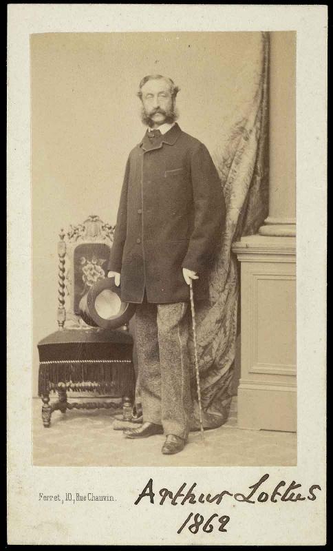 Portrait d'Arthur Loftus Tottenham (1838-1887)