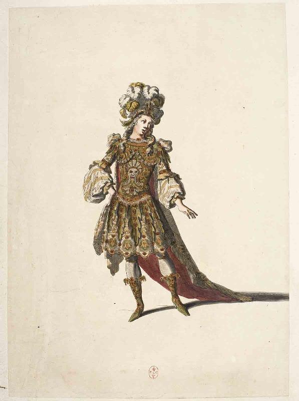 Costume d'Alphée pour Proserpine