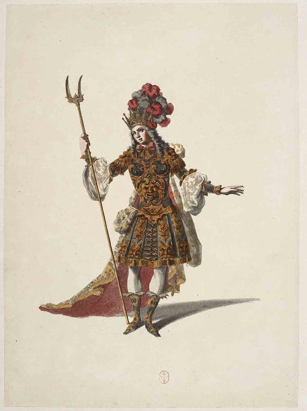 Costume de Pluton, Dieu des Enfers, pour